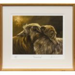 * MICK CAWSTON, FRIENDSHIP limited edition print, signed,
