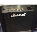 MARSHALL MG15 GUITAR COMBO AMPLIFIER 8 inch speaker,