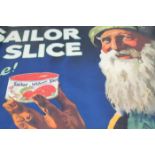 PRINT AFTER SCOTT FOR SAILOR SLICE FINE SALMON 74cm x 100cm Unframed