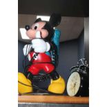 MICKEY MOUSE TELEPHONE AND AN ACCTIM CLOCK (2)