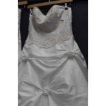 DESIGNER WEDDING DRESS by Ladybird, Ivory, embroidered,