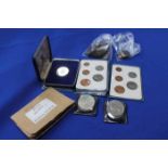 MIXED LOT OF COINS including commemorative examples, First Decimal Coins sets etc.