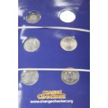 GROUP OF VARIOUS COMMEMORATIVE COINS some in boxes,