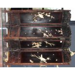 EARLY 20TH CENTURY JAPANESE FOUR FOLD SCREE