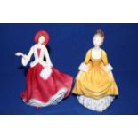 THREE ROYAL DOULTON FIGURES comprising Carmen HN 3993,