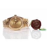 GENTLEMAN'S EIGHTEEN CARAT GOLD ROLEX OY