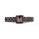 LADY'S STAINLESS STEEL GUCCI WRISTWATCH