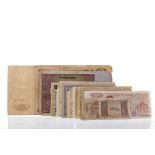 LOT OF WORLD BANKNOTES