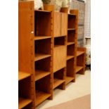 LARGE 20TH CENTURY TEAK DISPLAY UNIT