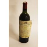 VINTAGE WINE: Chateau Mouton Rothschild 1952, 1 er Cru Classe Pauillac,