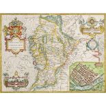 A FULL SET OF FIVE FOLIO SIZED JOHN SPEED MAPS OF IRELAND,