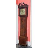 A FINE 18TH CENTURY IRISH PROVINCIAL LONG CASE CLOCK, by Charles Harrison of Limerick,