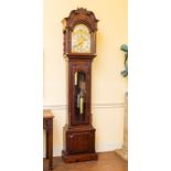 A FINE MAHOGANY EIGHT DAY LONG CASE CLOCK, by William Haworth of Blackbury,