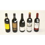 FOURTEEN MIXED 75CL BOTTLES OF RED WINE, various vintages and countries.