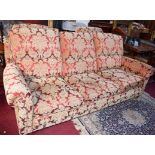 A VERY FINE MODERN THREE PIECE SUITE OF SEAT FURNITURE,