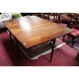 A GEORGE IV MAHOGANY GATE-LEG DROP-LEAF DINING TABLE,