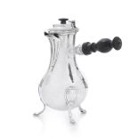 ARGENTI D'EPOCA A SILVER COFFEE POT, PARIS, circa 1798, by J.P.BIBRON..CAFFETTIERA IN ARGENTO CON