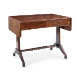 MOBILE DEL XIX SECOLO AN INLAID WRITING TABLE, 19th Century; defects and wears.SCRITTOIO AD ALETTE