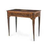 MOBILE DEL XVIII SECOLO A VARIOUS WOODS INLAID TOILETTE TABLE, LOMBARDY, 18th Century; minor defects