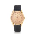 VACHERON CONSTANTIN GENEVE REF. 4956 ANNI '40. C. 18K pink gold. D. indelible pink with applied