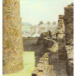 T. DOBRASZEZYK - BEAUMARIS CASTLE, WATERCOLOUR