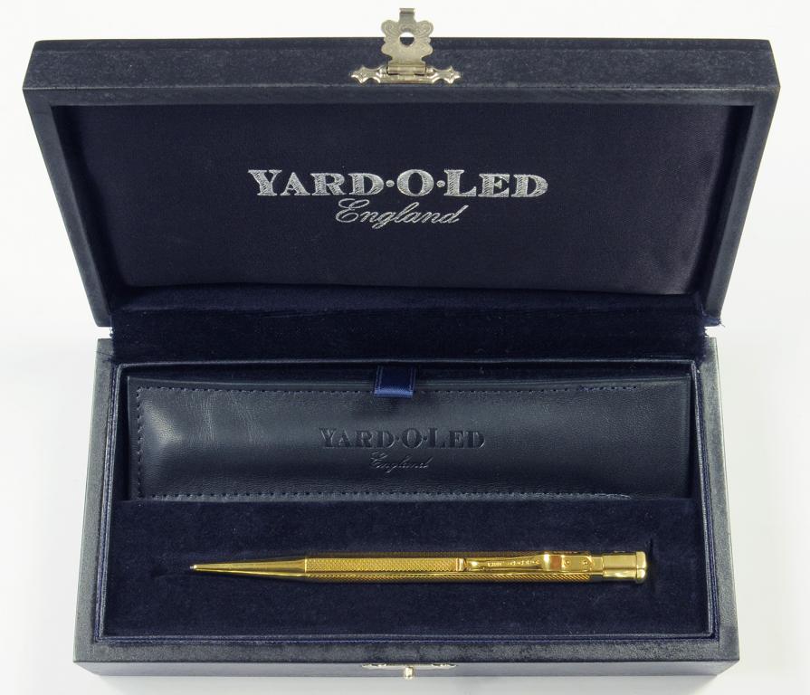 AN 18CT GOLD YARD-O-LED PENCIL, BIRMINGHAM 1990, BOXED - Image 2 of 2