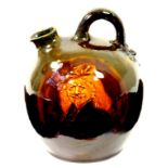 A ROYAL DOULTON KING'S WARE WHISKY JUG DECORATED WITH REMBRANDT, 16CM H, CIRCA 1930, UNMARKED