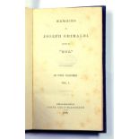 DICKENS (CHARLES) - MEMOIRS OF JOSEPH GRIMALDI EDITED BY "BOZ" IN TWO VOLUMES, FIRST EDITION, RECENT