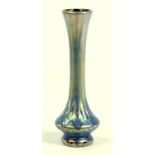 A BOHEMIAN IRIDESCENT GLASS VASE, ENGRAVED "Loetz Aust"