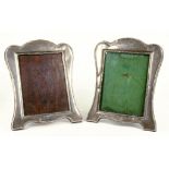 TWO MATCHING EDWARD VII/GEORGE V SILVER PHOTOGRAPH FRAMES, 29CM H, CHESTER 1908 AND 15