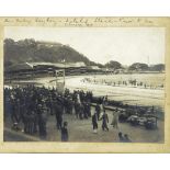 CHINA.  AN ALBUM OF PHOTOGRAPHS OF HONG KONG, 1916-18  including the Race Meeting and dramatic views