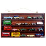 A COLLECTION OF DINKY, CORGI AND OTHER DIECAST CARS AND OTHER VEHICLES, 1960'S AND LATER