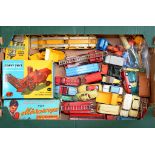 MISCELLANEOUS DINKY AND CORGI TOYS, SOME BOXED