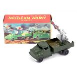 LONE STAR TOYS MODERN ARMY SERIES ROCKET BATTERY LORRY, BOXED