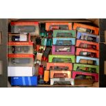A COLLECTION OF BOXED MATCHBOX MODELS OF YESTERYEAR, INCLUDING FOURTEEN IN WOOD GRAIN BOXES
