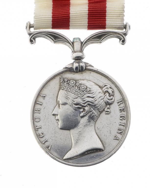 INDIAN MUTANY MEDAL W M MONK 2ND BN RIFLE BDE