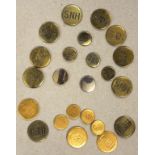 A SMALL COLLECTION OF SOUTH NOTTS HUNT AND OTHER HUNTING BUTTONS, 20TH C