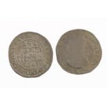 CHARLES I, OXFORD, SIXPENCE, 1643, Declaration type, 2.9gm, almost Fine/almost Very Fine, portrait