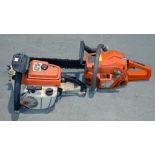 TWO PETROL CHAINSAWS