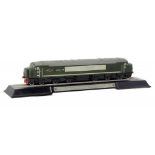 A CAST METAL MODEL OF THE CLASS 44 DIESEL LOCOMOTIVE D1 'SCAFELL PIKE' MADE BY THE APPRENTICES OF