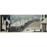 †EDWARD BAWDEN, RA (1903-1989) BRIGHTON PIER linocut in colour on wove from the first edition,