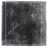 LUNAR PHOTOGRAPHY. ELEVEN GLASS NEGATIVES OF THE MOON, 1902-1907 all dated , 34 x 34cm (several