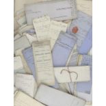 NORFOLK. MISCELLANEOUS LEGAL DOCUMENTS AND LETTERS, C1820-1920 principally Norwich and North