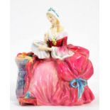 A ROYAL DOULTON FIGURE OF PENELOPE, 18CM H, PRINTED MARK PAINTED HN1901