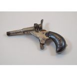 A late 19th century French small cap gun