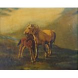 Continental School
Horse and pony
Oil on canvas
38cm x 46cm