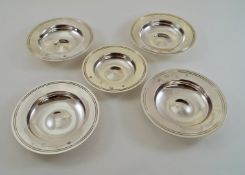A matched set of four silver Armada dishes, by Asprey & Co Ltd, London 1968 and 1973, 10.