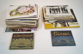 A mixed collection of postcards,