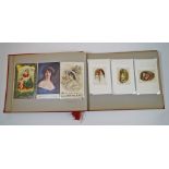 A collection of approximately seventy three  postcards, including theatre, angels, military,