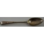A York silver dessert spoon, by James Barber and William North, York 1835,